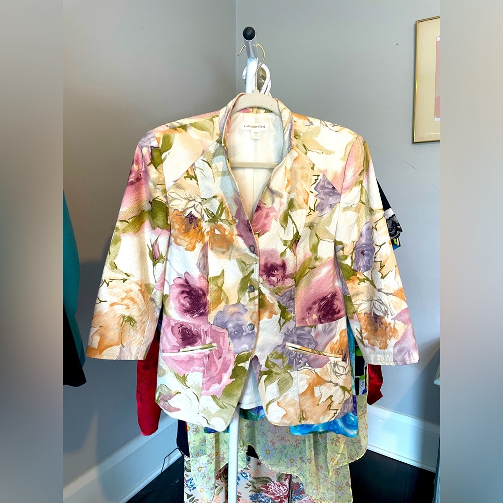 Women’s Blazer Sz 10 Cold Water Creek